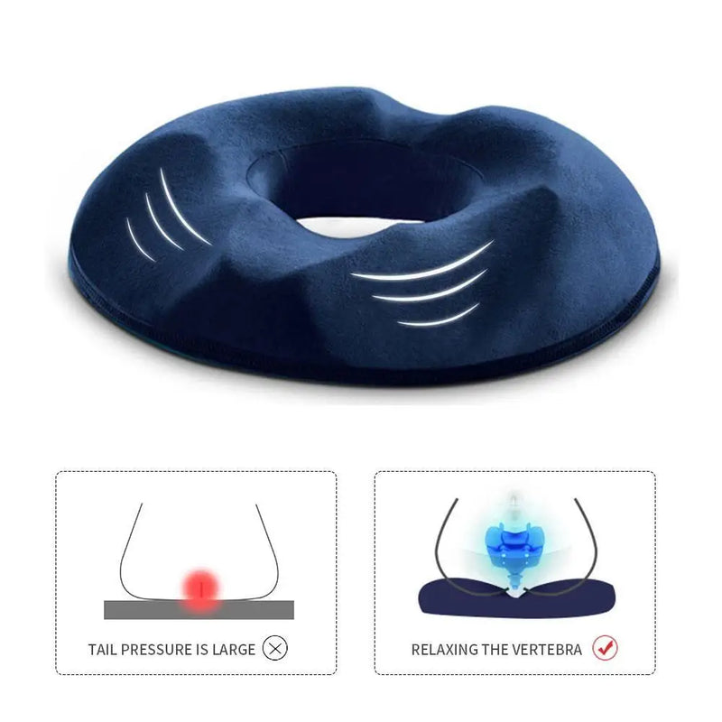 1PCS Donut Pillow Hemorrhoid Seat Cushion