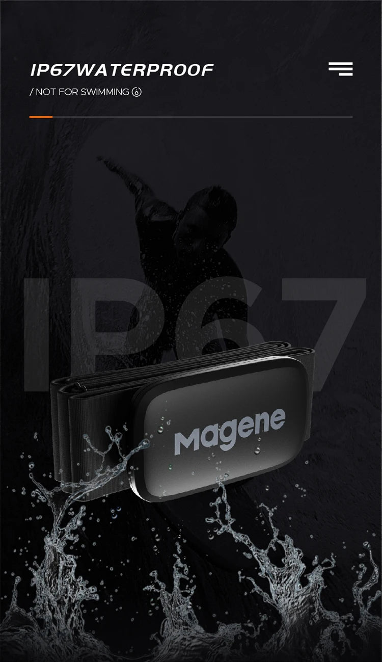 Magene Mover H64 Heart Rate Sensor with Chest Strap