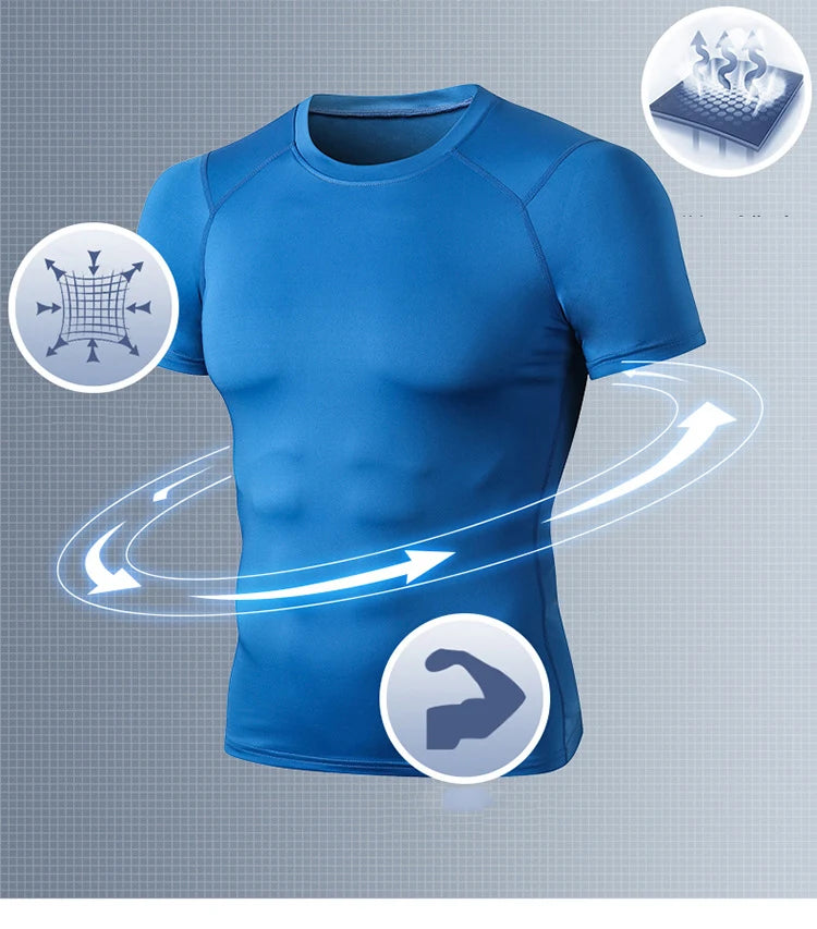 Men’s Running Compression T-Shirts