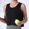 Women’s Camouflage Running Vest-Crop Top
