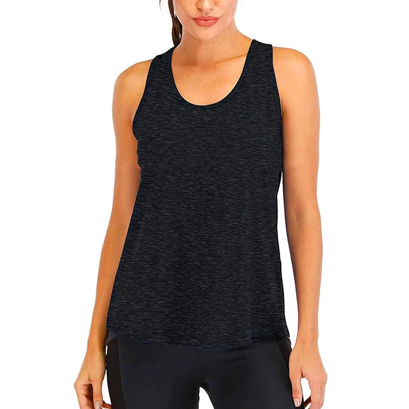 Women’s Yoga Sleeveless Fitness Shirt