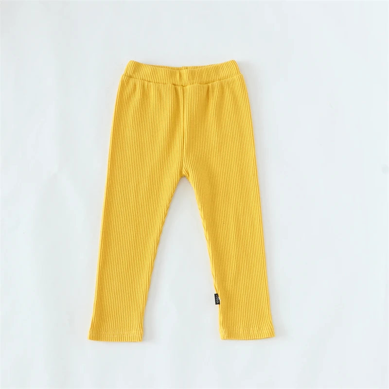 Cotton Leggings โ High Waist Infant -Sizes 9-24 mo. & Sizes 3- 6