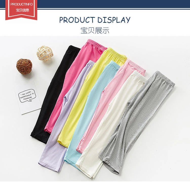 Girls’ Cotton Modal Leggings
