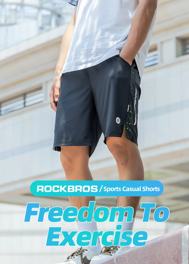 ROCKBROS Unisex Running & Sports Shorts- Asian Sizes
