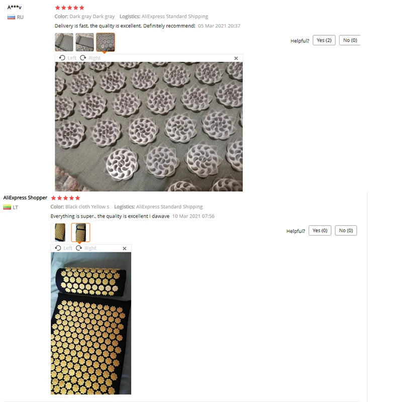 Shakti Acupressure Massage Mat