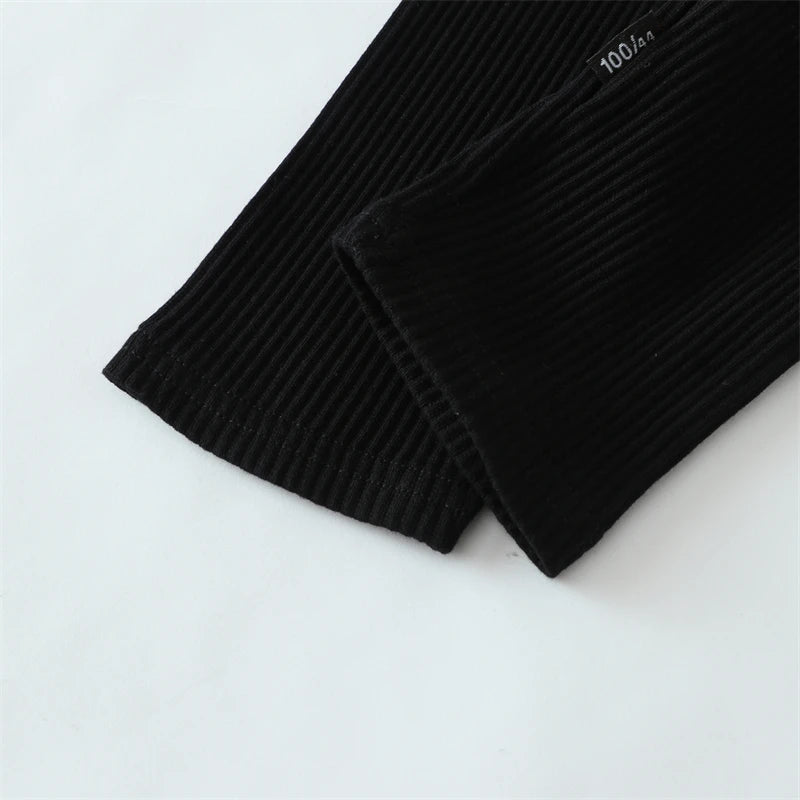 Cotton Leggings โ High Waist Infant -Sizes 9-24 mo. & Sizes 3- 6