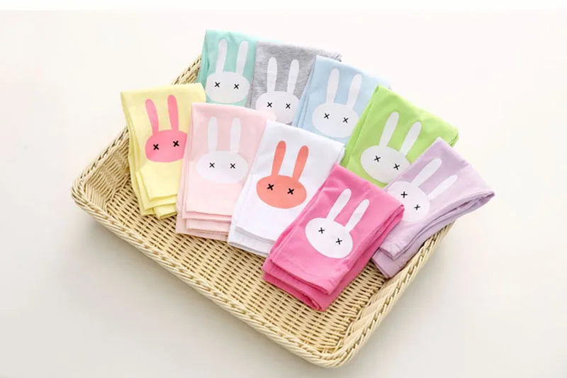 Girls Summer Cotton Leggings โ Knee-Length Candy Color Capris