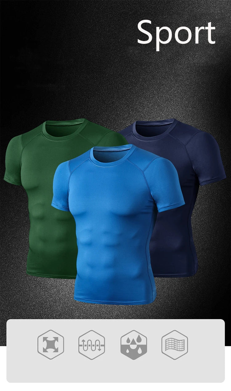 Men’s Running Compression T-Shirts