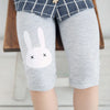 Girls Summer Cotton Leggings โ Knee-Length Candy Color Capris