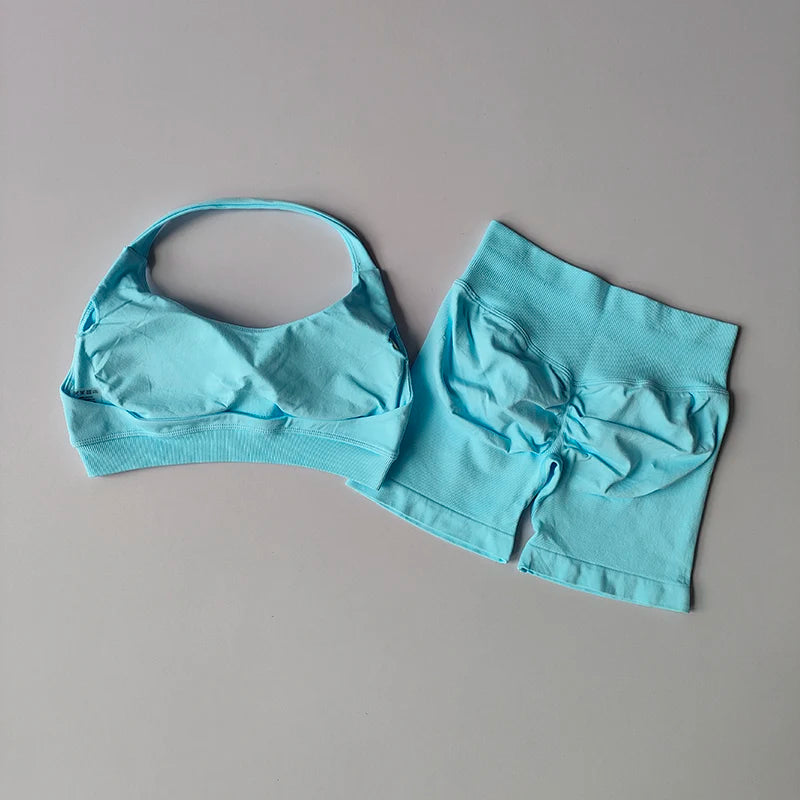 2-Piece Seamless Yoga Suit for Women