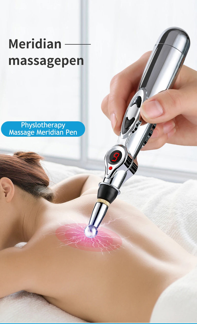 Electronic Acupuncture Pen ā Needle-Free Relief Through Meridian Therapy