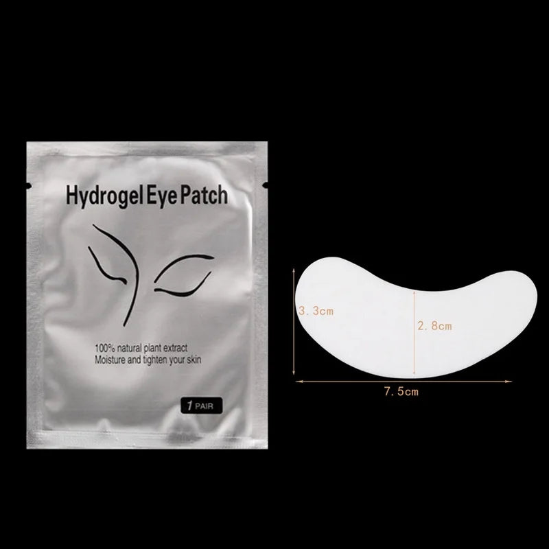 50 Pairs Hydrogel Eye Patches for Eyelash Extension