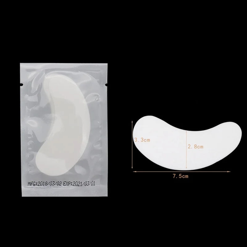 50 Pairs Hydrogel Eye Patches for Eyelash Extension