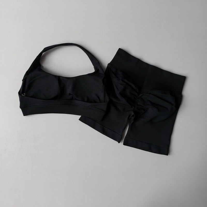 2-Piece Seamless Yoga Suit for Women