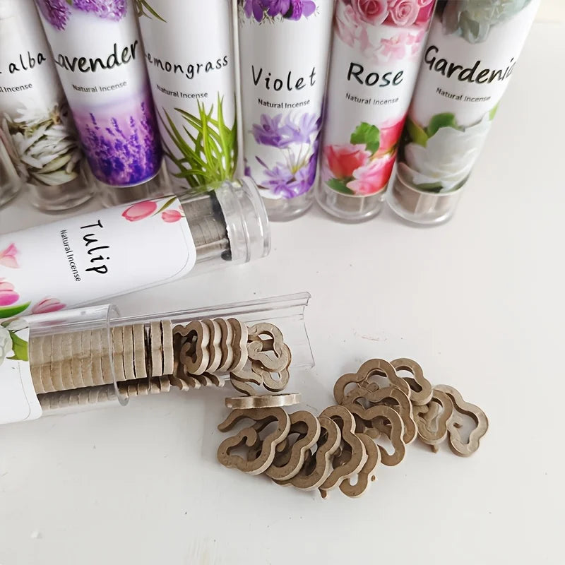 40 Wooden Aromatherapy Incense Sticks, Lavender Fragrance