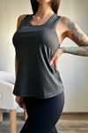 STOUREG Sleeveless Racerback Yoga Tank Top