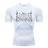 Men's Quick-Drying Breathable Elastic Short-Sleeved Compression Shirt
