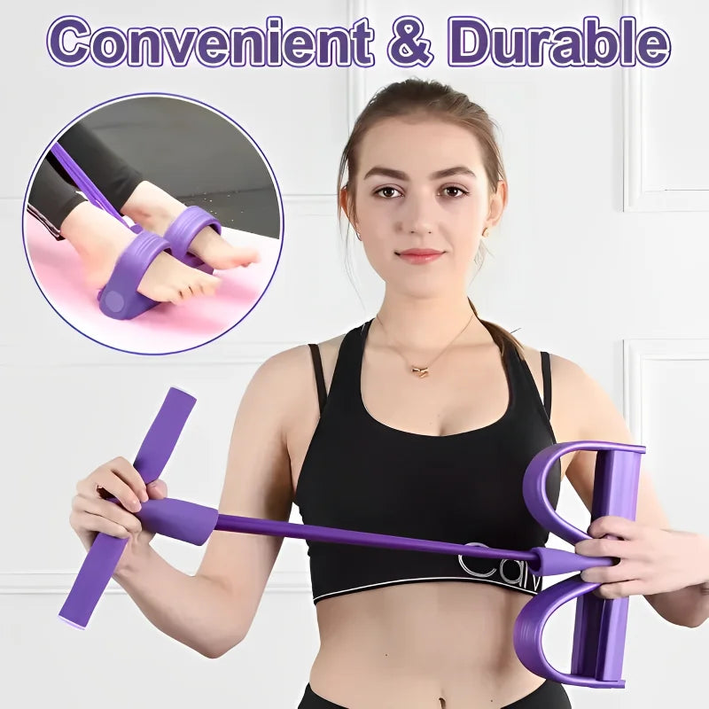 Four-Tube Pedal Tensioner Multi-Functional Fitness Equipment