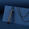 Stainless Steel Mindfulness Breathing Necklace