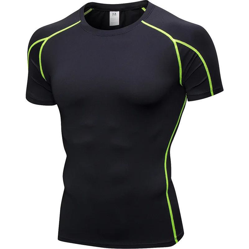 Elastic Men's Sport Running Shirt