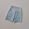 Women’s Waist Seamless Peach Hip Fitness Shorts with Pockets