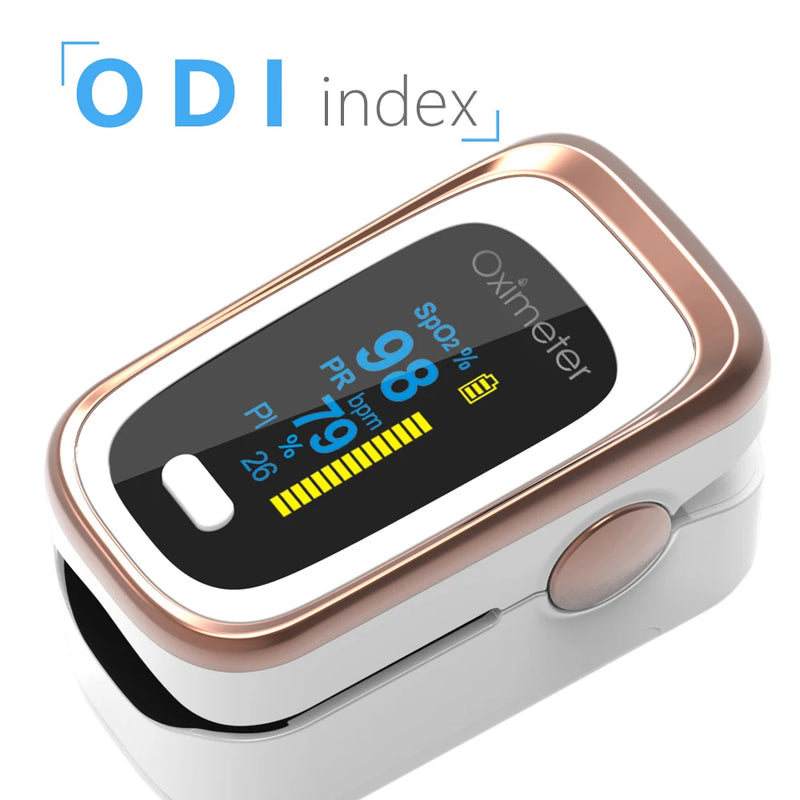 Medical Finger Pulse Fingertip OLED Portable Oximeter