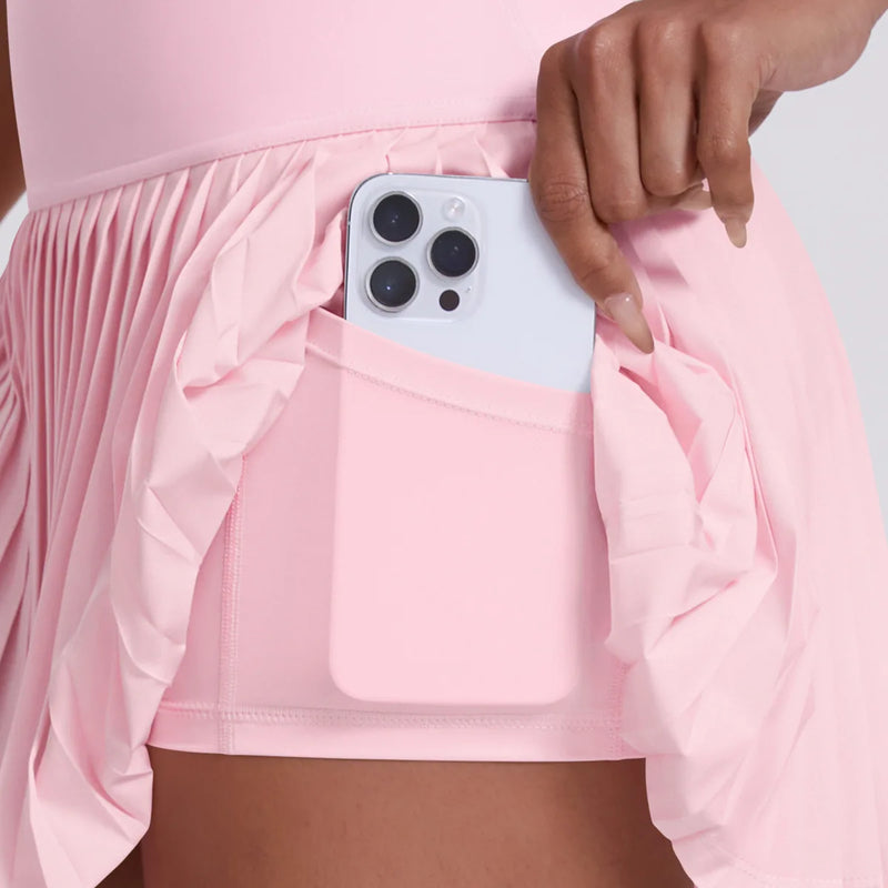 Summer Women’s Tennis Pleated Skirt with Inner Shorts