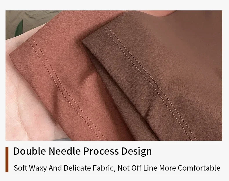 Solid Color High Waist Seamless Butt Lift Yoga Shorts