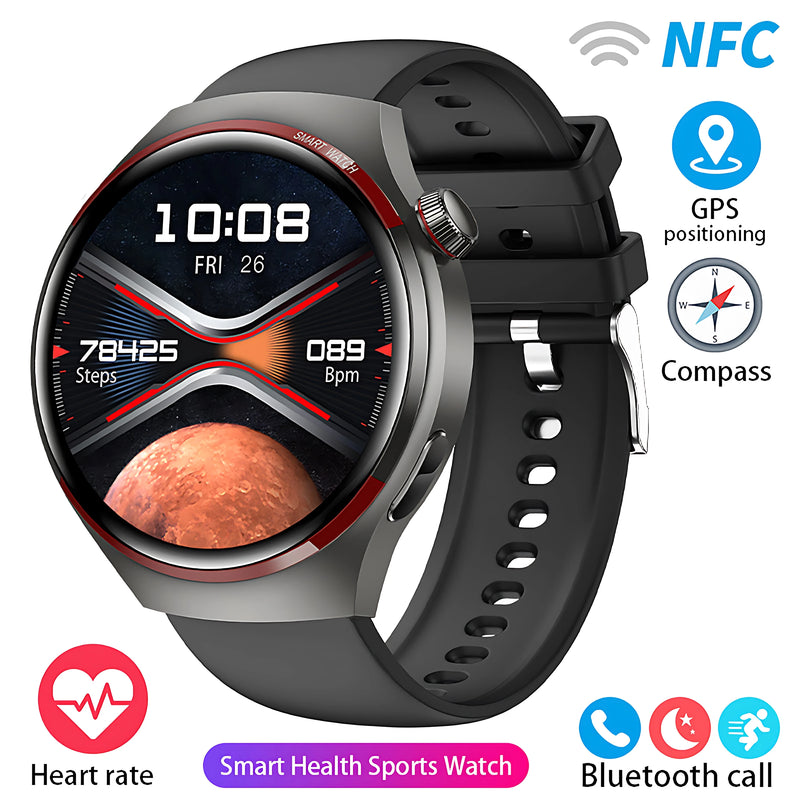 GT4 Pro Smart Watch with GPS & AMOLED Display