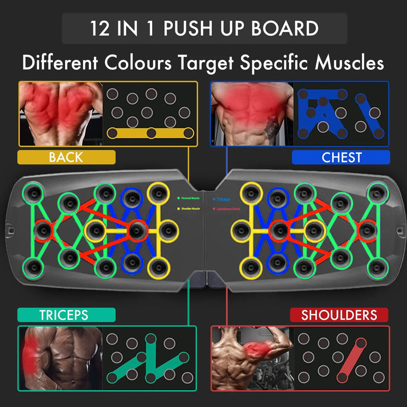 Push-up Board Set Portable Multifunctional Push-up Bar