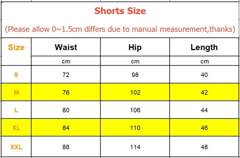 Summer Men’s Quick-Dry Training Shorts