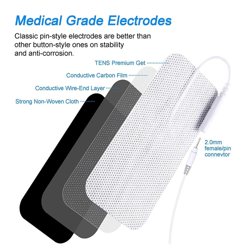 TENS Electrodes Pads Physiotherapy Accessories