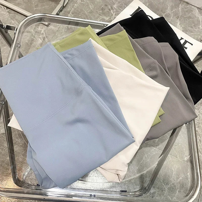 Summer Elastic Breathable Quick-Dry Yoga Shorts