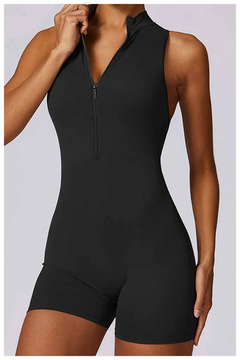 Women’s V-Back Scrunch Sports Jumpsuit