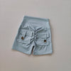 Women’s Waist Seamless Peach Hip Fitness Shorts with Pockets