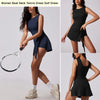 VITALINOVO Women’s Tennis Dress with Built-In Shorts