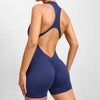 Women’s Sleeveless Short Sports Jumpsuit