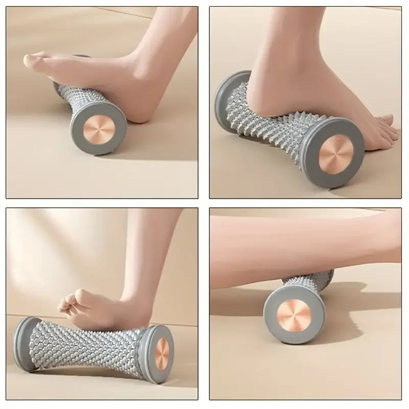 1pc Plastic Yoga Muscle Massage Roller Foot Training Device