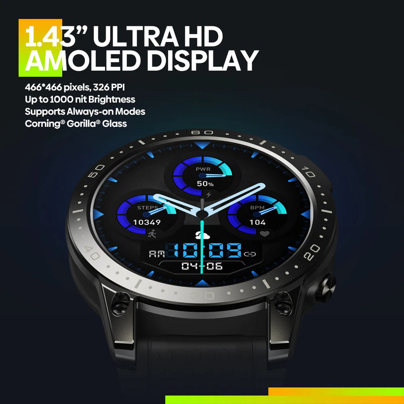 Zeblaze Ares 3 Pro Monitor Smartwatch