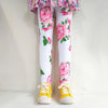 Girls Printed Leggings – Cat, Flower & Leopard Slim Pants (Sizes for 2–11yrs.)