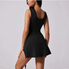 VITALINOVO Women’s Tennis Dress with Built-In Shorts