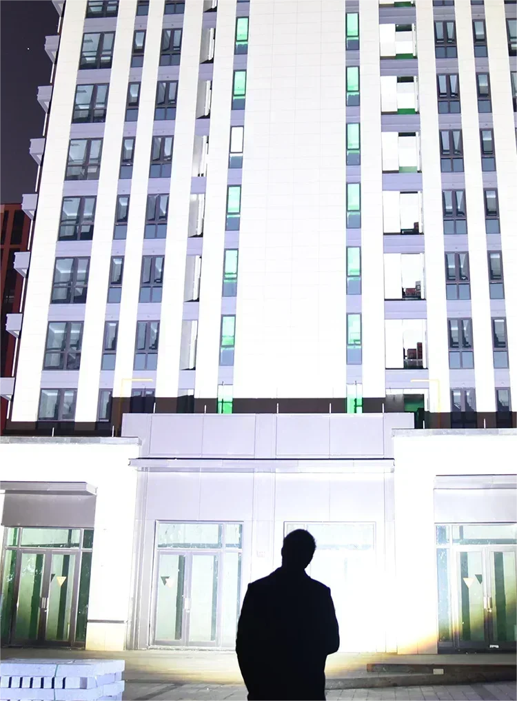 KDULIT High Power Rechargeable LED Flashlight: