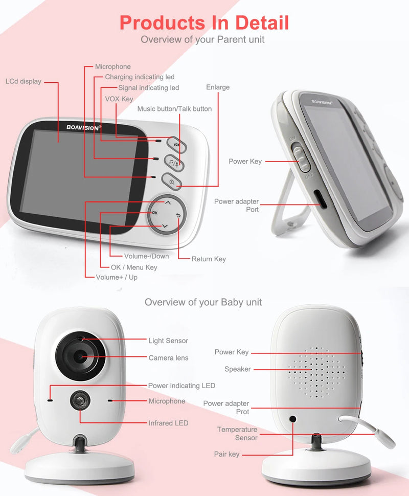 VB603 Video Baby Monitor: