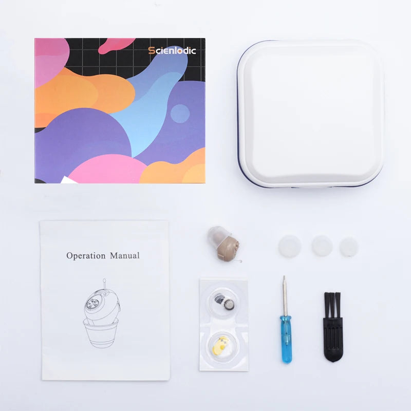 CIC Invisible Sound Adjustable Hearing Aids for The Elderly