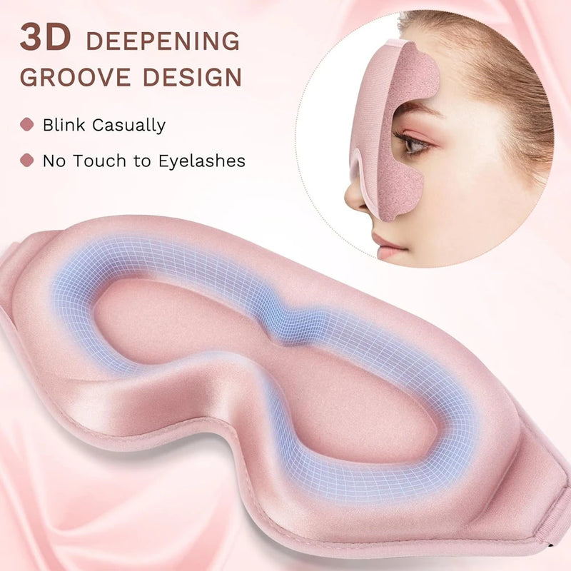 100% Block-out Light Sleeping Mask 3D Sleep Mask