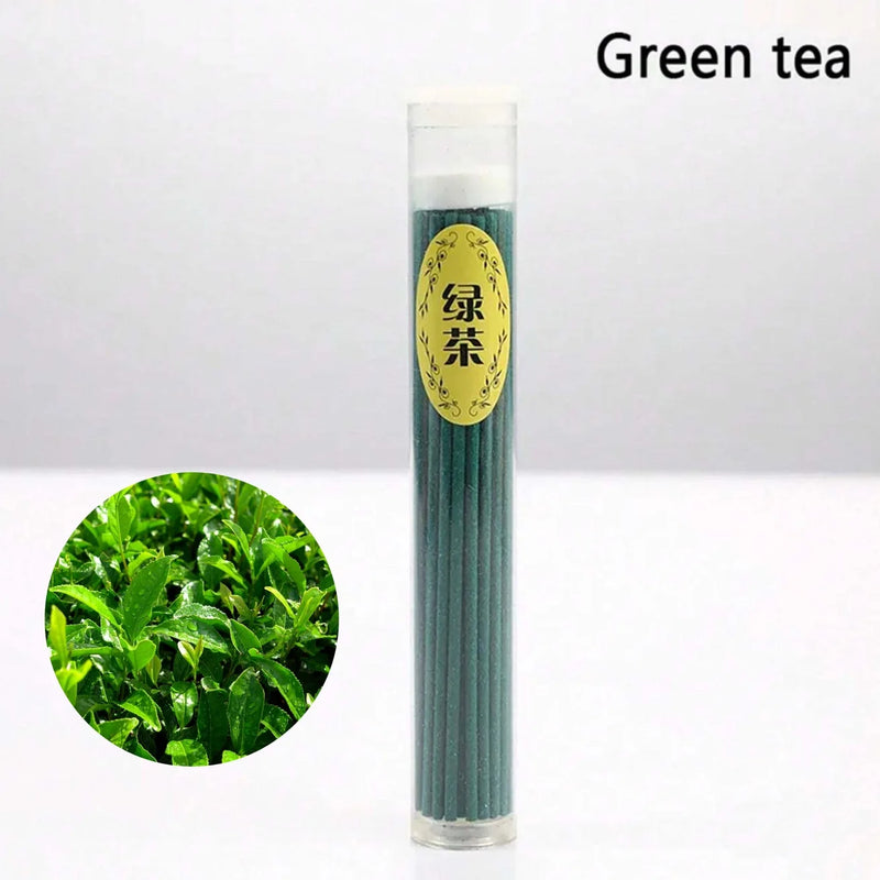 50Pcs/Box Natural Incense Sticks (Jasmine & Lavender Scented):