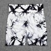 Seamless Tie Dye Push Up Yoga Shorts for Women: