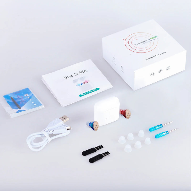 Rechargeable Wireless Hearing Aids