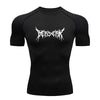 Men's Quick-Drying Breathable Elastic Short-Sleeved Compression Shirt