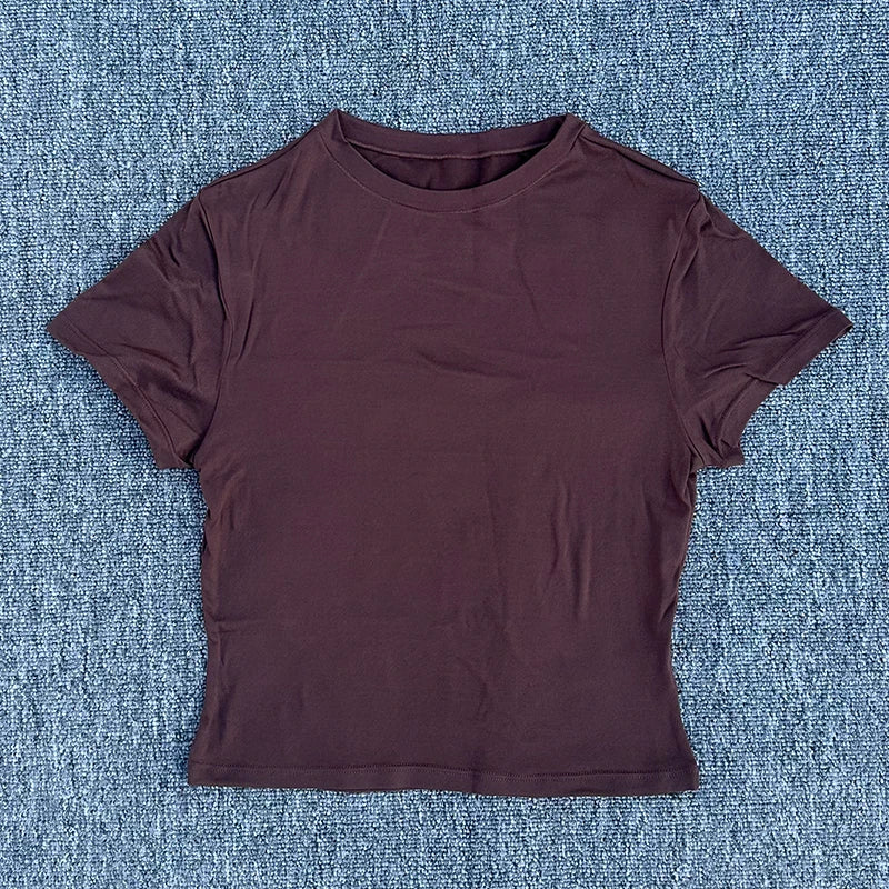 Women’s Tight-Fitting Quick-Dry Sports T-Shirt